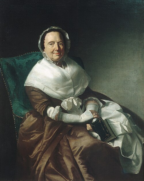 Mrs. Sylvanus Bourne, 1766, John Singleton Copley