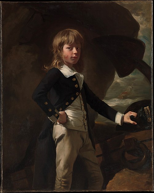 Midshipman Augustus Brine, 1782, John Singleton Copley