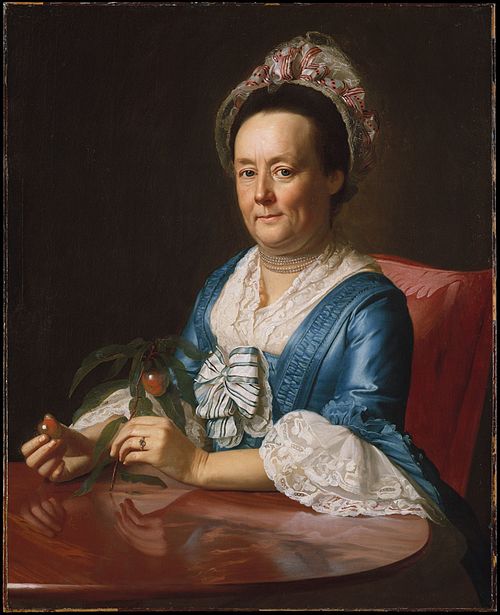 Mrs. John Winthrop, 1773, John Singleton Copley