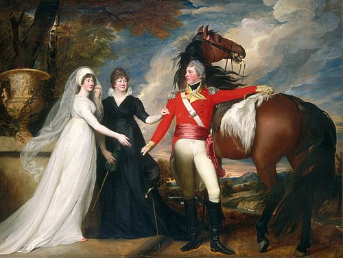 Colonel William Fitch and His Sisters Sarah and Ann Fitch, 1800, John Singleton Copley