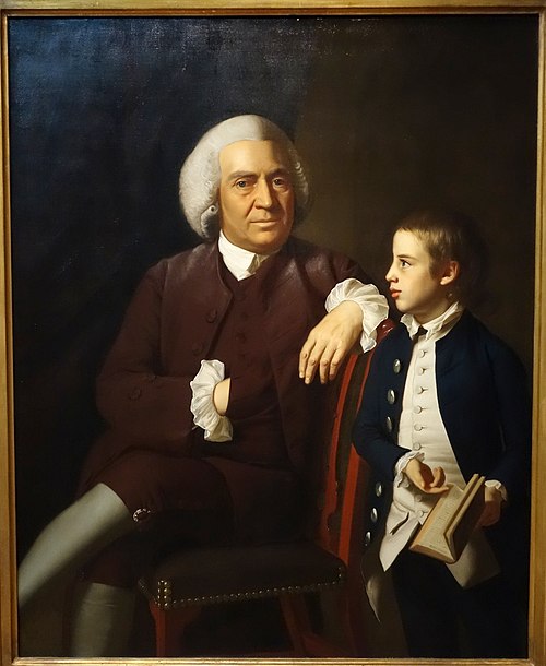 William Vassall and His Son Leonard, 1771, John Singleton Copley