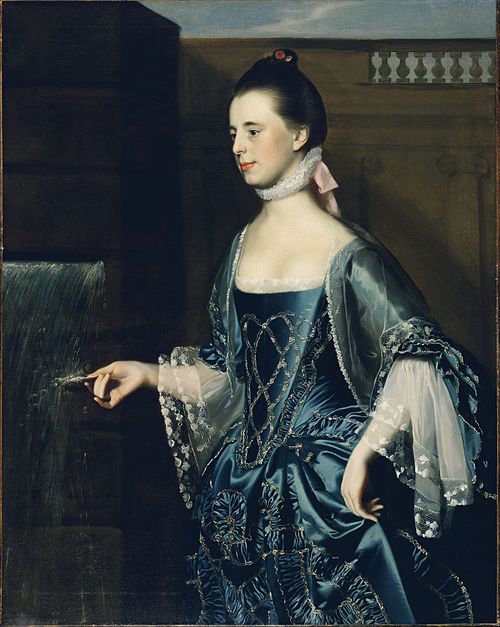 Mrs. Daniel Sargent (Mary Turner), 1763, John Singleton Copley