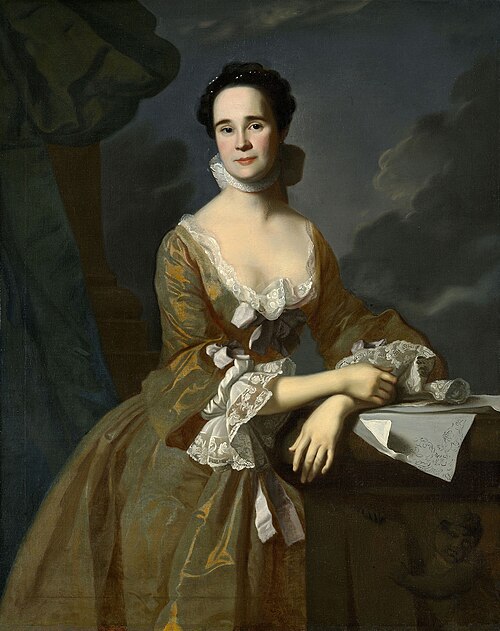 Mrs. Daniel Hubbard (Mary Greene), 1764, John Singleton Copley