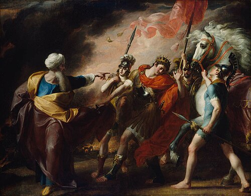 Saul Reproved by Samuel, 1798, John Singleton Copley