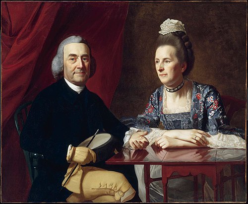 Mr. and Mrs. Isaac Winslow (Jemima Debuke), 1773, John Singleton Copley