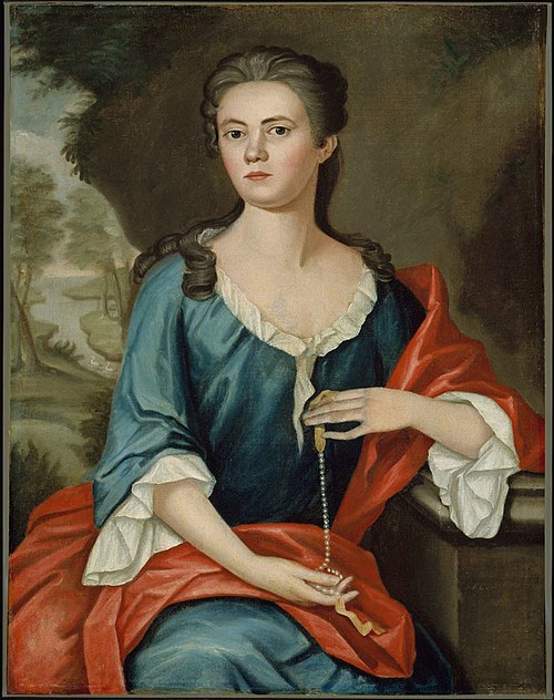 Mrs. Joseph Mann (Bethia Torrey), 1753, John Singleton Copley