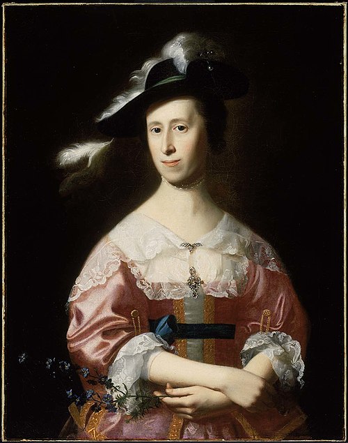 Mrs. Samuel Quincy (Hannah Hill), 1761, John Singleton Copley