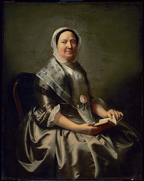 Mrs. Nathaniel Ellery (Ann Sargent), 1765, John Singleton Copley