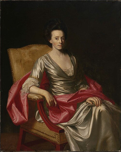 Mrs. Timothy Rogers (Lucy Boylston), , John Singleton Copley