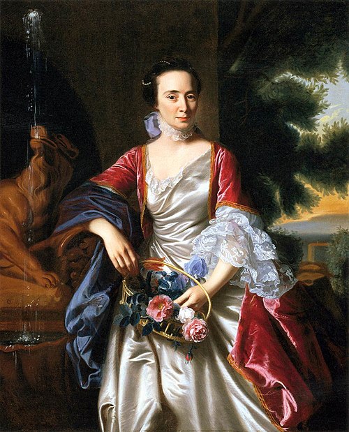 Rebecca Boylston, 1767, John Singleton Copley