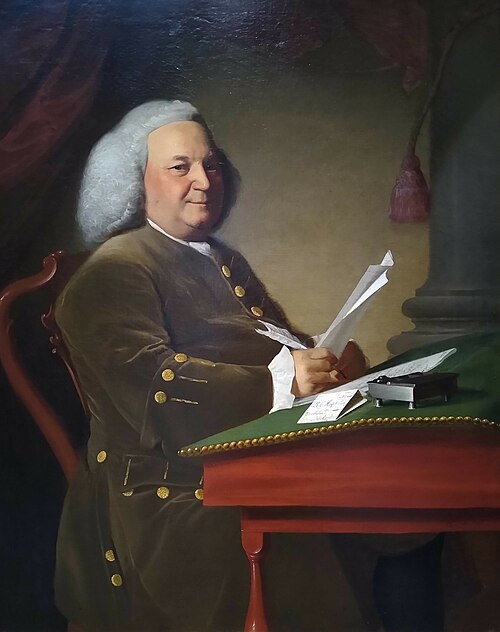 Robert "King" Hooper, 1767, John Singleton Copley