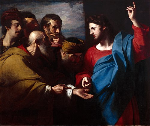 The Tribute Money, 1782, John Singleton Copley