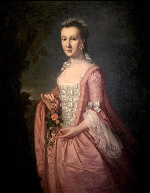 Miss Rhoda Cranston, 1758, John Singleton Copley