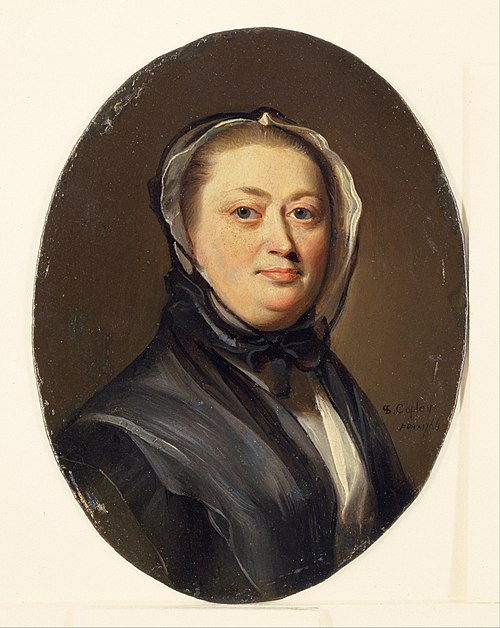 Lydia Henchman Hancock, 1766, John Singleton Copley