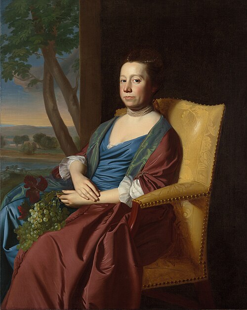 Mrs. Isaac Smith (née Elizabeth Storer, 1726–1786), 1769, John Singleton Copley
