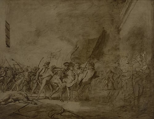 The Death of Major Pierson (1757-1781), 1783, John Singleton Copley