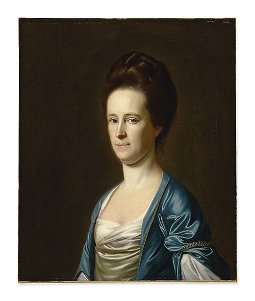 Mrs. Elizabeth Coffin Amory, 1775, John Singleton Copley