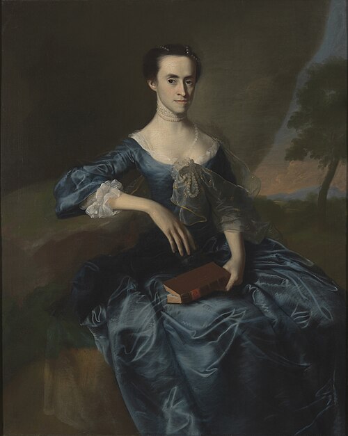 Portrait of Sarah Prince Gill, 1764, John Singleton Copley