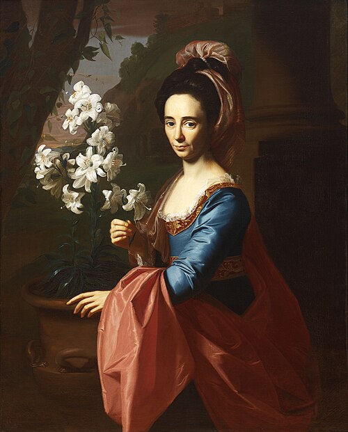 Portrait of Rebecca Boylston Gill, 1773, John Singleton Copley