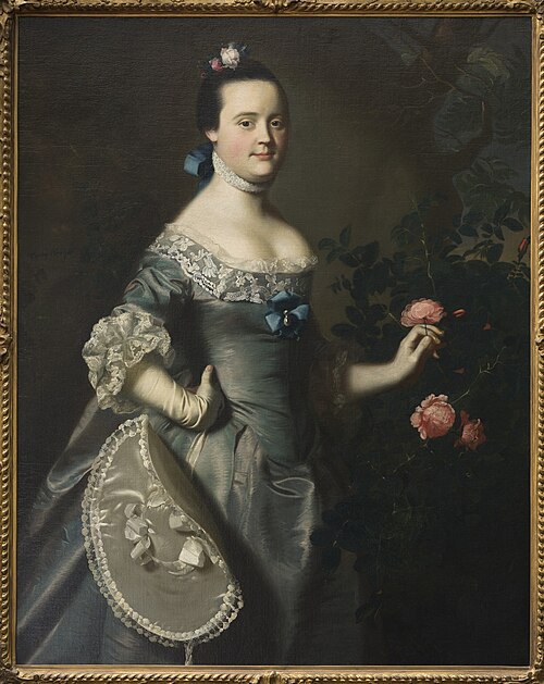 Hannah Loring, 1763, John Singleton Copley
