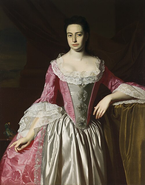 Eunice Dennie Burr, 1759, John Singleton Copley