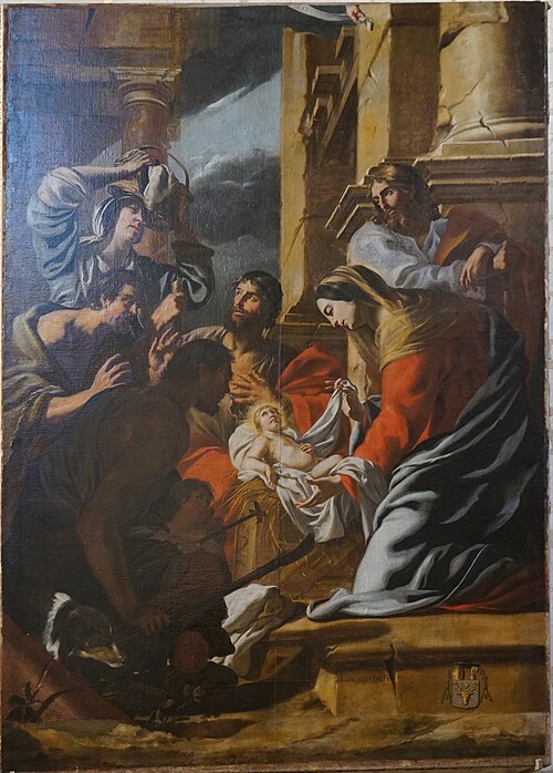 L'Adoration des bergers, , Jacques de Létin