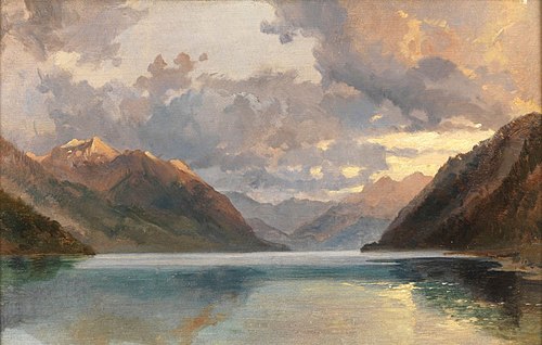 Lake Lucerne, , James Duffield Harding