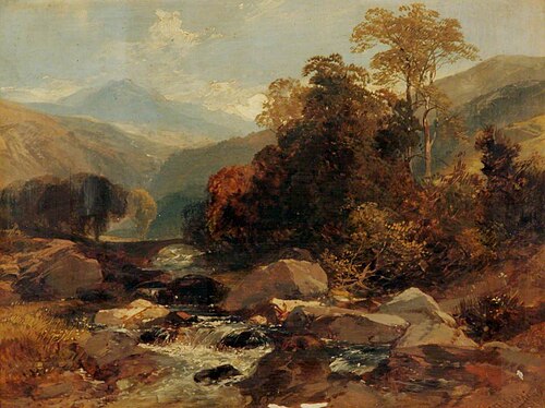 In the Welch Hills, 1850, James Duffield Harding