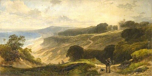 Branksome Dene, Dorset, 1858, James Duffield Harding