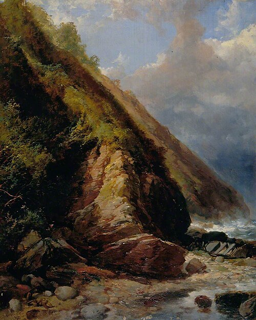 A Coast Scene, 1860, James Duffield Harding