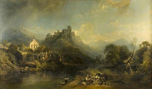 Beilstein on the Moselle, Germany, , James Duffield Harding