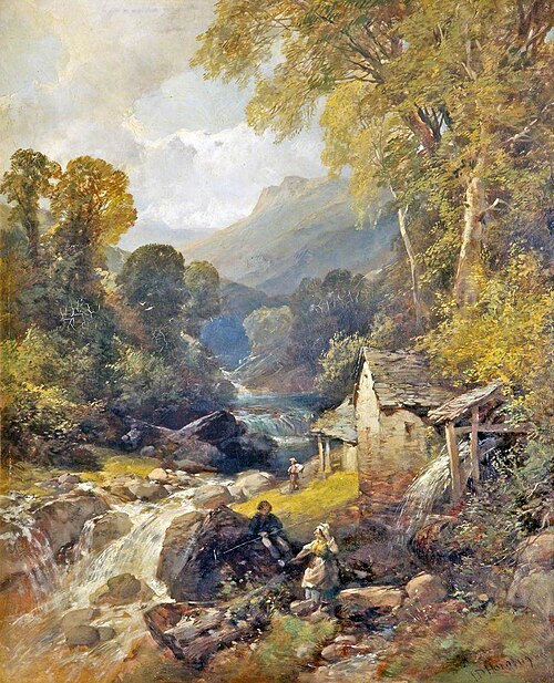 Water Mill, 1846, James Duffield Harding