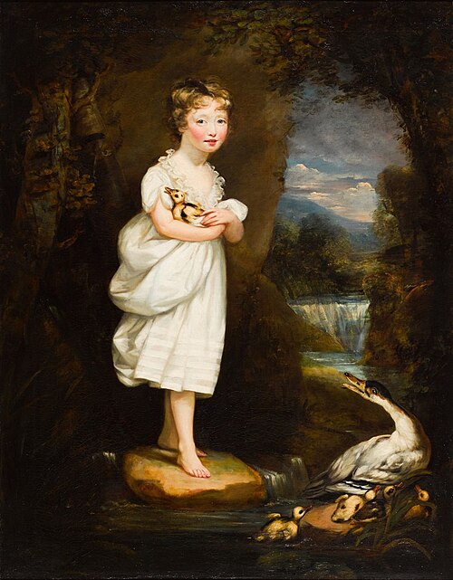 Portrait of Charlotte Leycester, , James Northcote