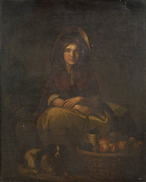Fruit Girl, 1800, James Northcote