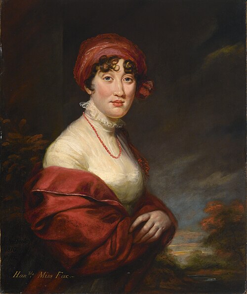 The Honourable Miss Caroline Fox (1767–1845), 1810, James Northcote