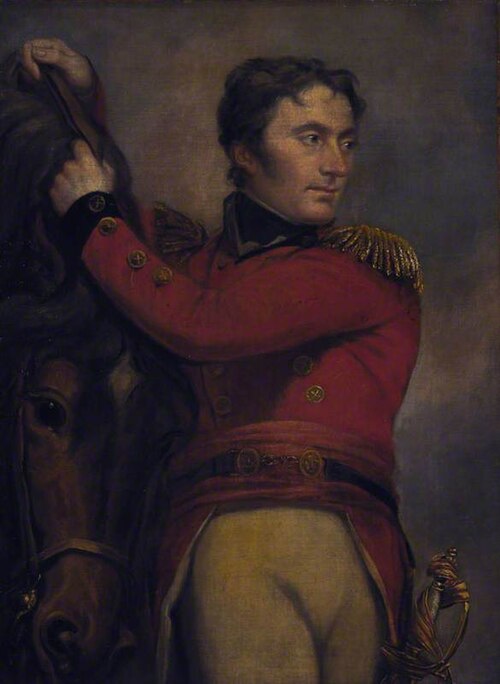 Lieutenant-General Sir John Moore, 1761 - 1809. Soldier (Fragment of The Death of Abercromby), 1801, James Northcote
