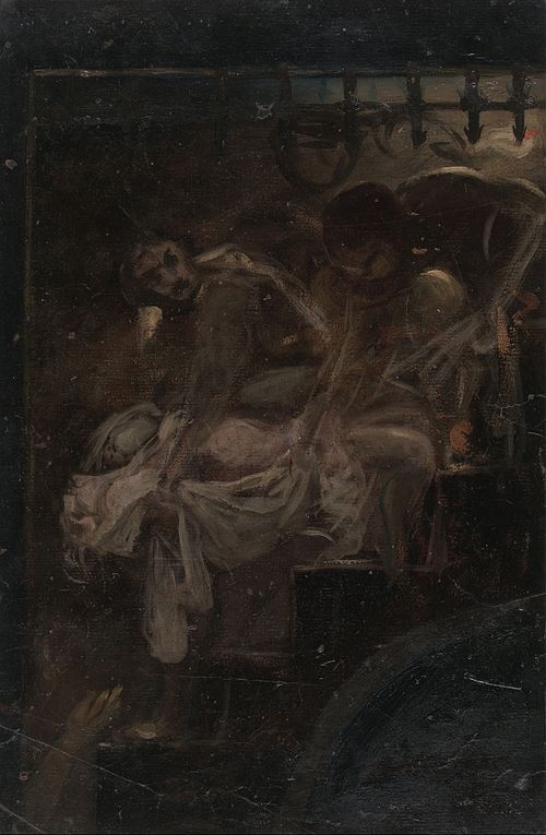 Study for Burying the Royal Children, 1790, James Northcote
