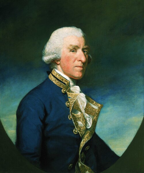 Admiral Samuel Hood, 1724-1816, 1st Viscount Hood, 1784, James Northcote