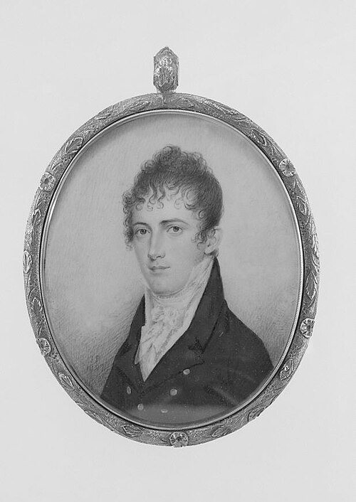 Dr. Henry Nicolls Kitchin, 1807, James Peale