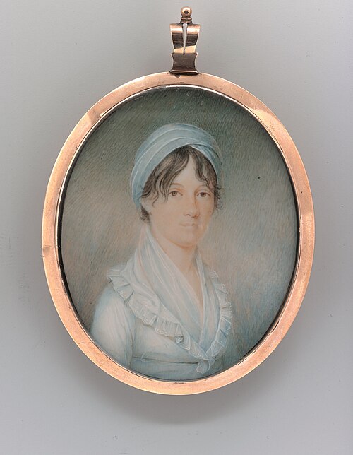 Mrs. Jonathan Pinkney, Jr. (Elizabeth Munroe), 1798, James Peale