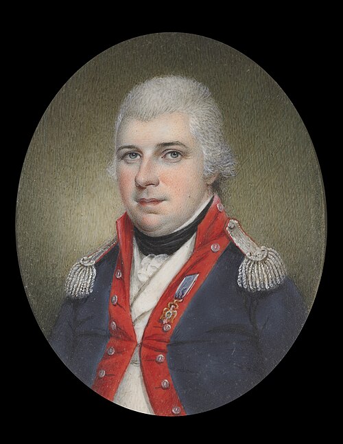 Major Thomas Humphrey Cushing, 1799, James Peale