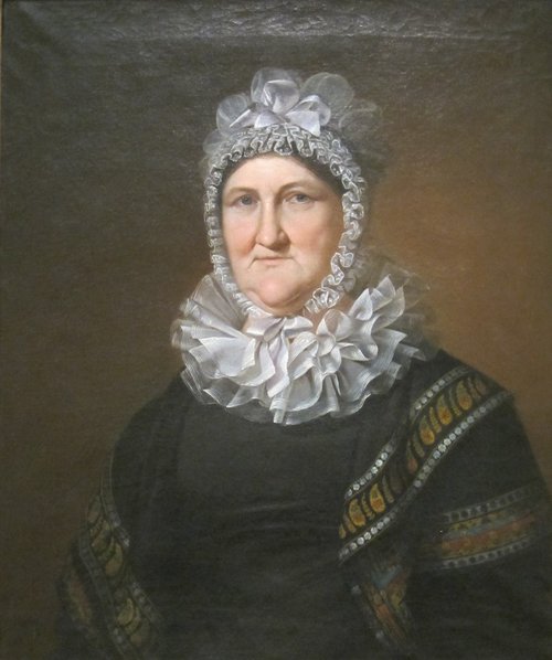 Mary Hall (Mrs. James Patriot Wilson, Sr.), 1823, James Peale