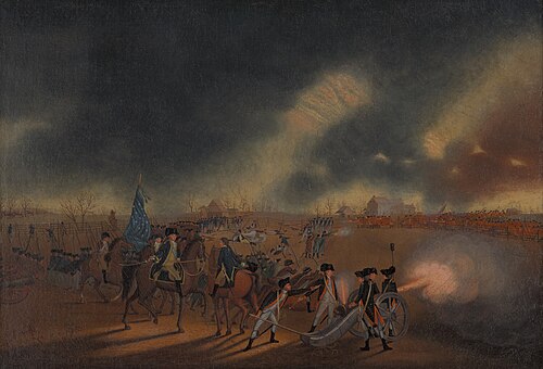 The Battle of Princeton, 1782, James Peale