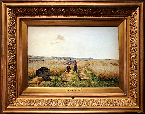 Harvest Time in Normandy, 1886, Jan Monchablon