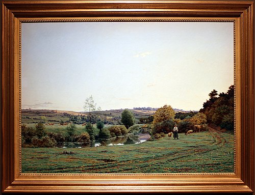 The Little River, 1889, Jan Monchablon