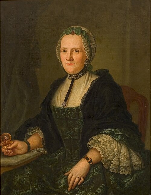 Portret van een dame, , Jan Palthe