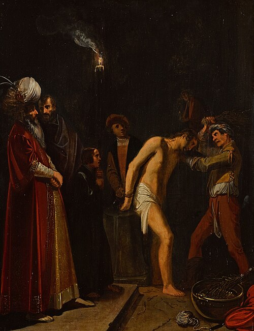 The flagelation of Christ, 1609, Jan Symonsz. Pynas