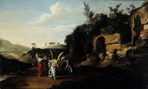 Abraham greets the angels, 1635, Jan Symonsz. Pynas
