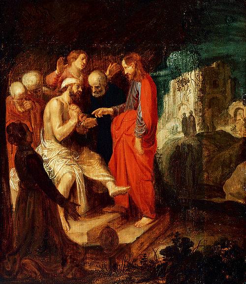 La résurrection de Lazare, 1620, Jan Symonsz. Pynas