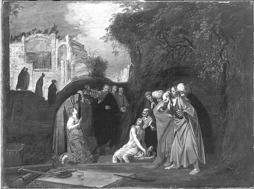 The Raising of Lazarus, 1605, Jan Symonsz. Pynas